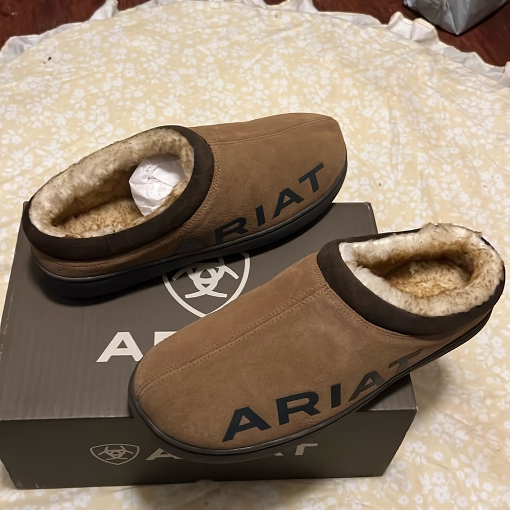 ARIAT,logo hooded clog,men’s 10.